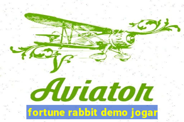 fortune rabbit demo jogar