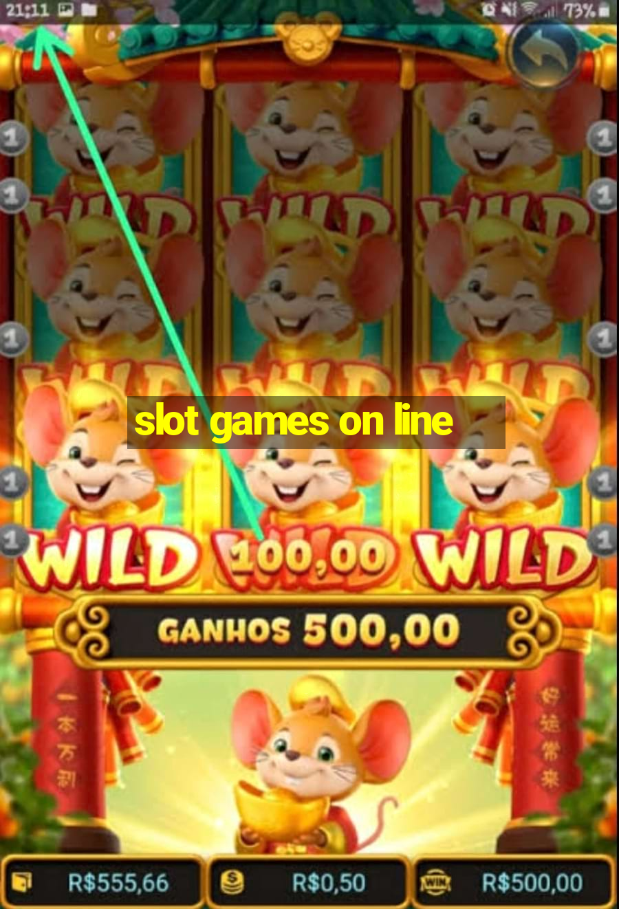 slot games on line