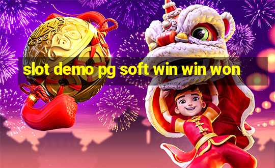 slot demo pg soft win win won