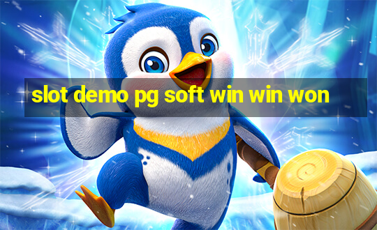 slot demo pg soft win win won