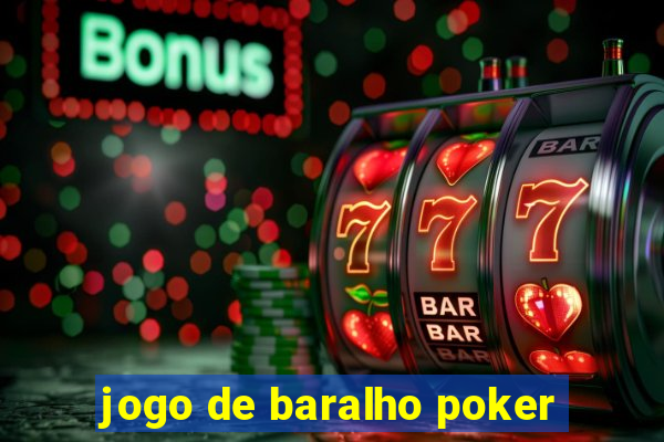 jogo de baralho poker