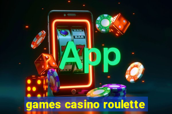 games casino roulette