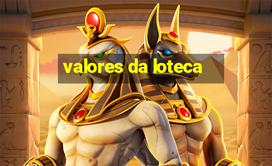 valores da loteca