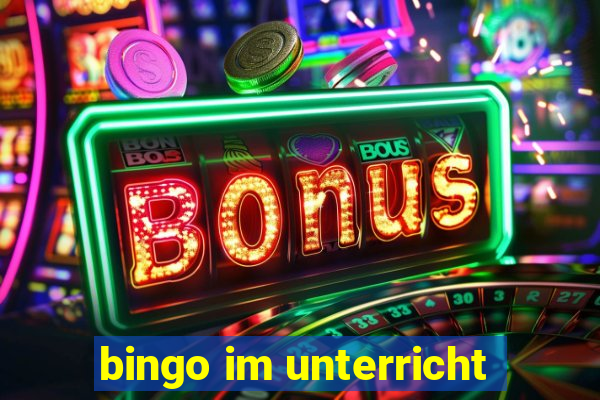 bingo im unterricht