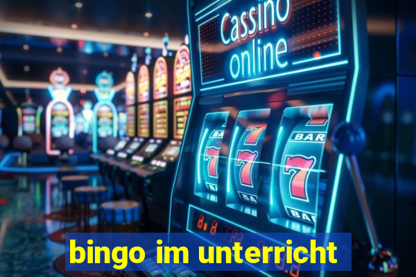 bingo im unterricht