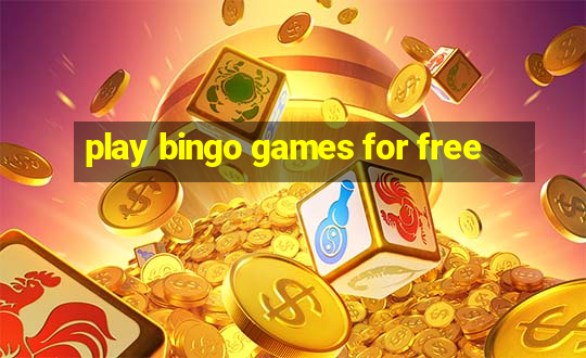 play bingo games for free