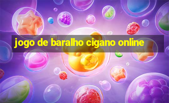 jogo de baralho cigano online