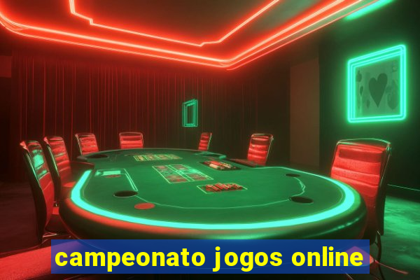 campeonato jogos online