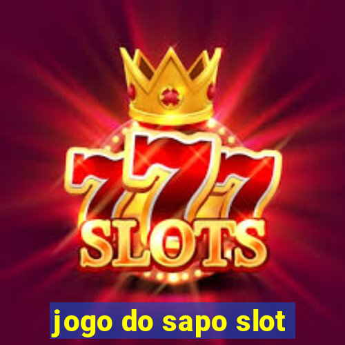 jogo do sapo slot