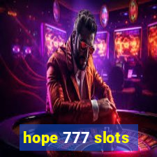 hope 777 slots