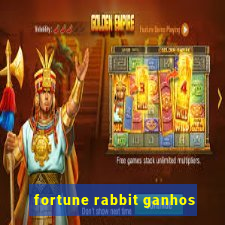 fortune rabbit ganhos