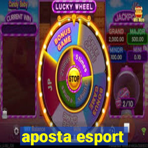 aposta esport