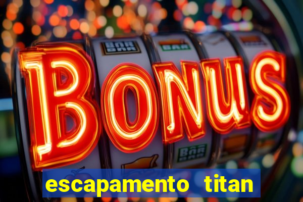 escapamento titan 160 fortuna