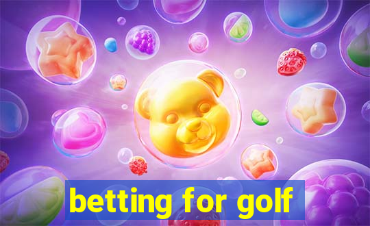 betting for golf