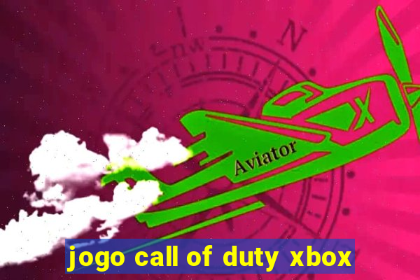 jogo call of duty xbox