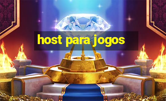 host para jogos