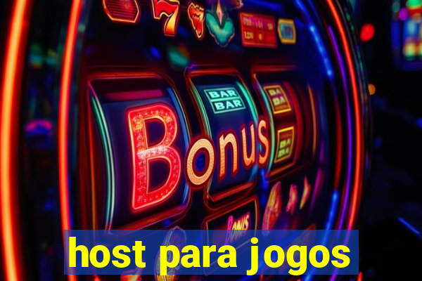 host para jogos