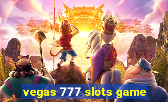 vegas 777 slots game