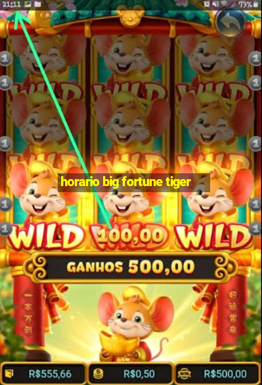 horario big fortune tiger