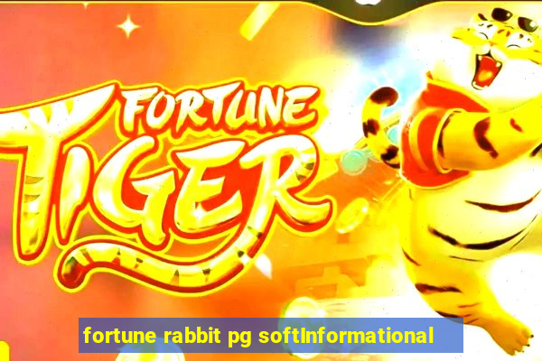 fortune rabbit pg softInformational