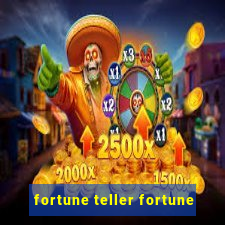 fortune teller fortune