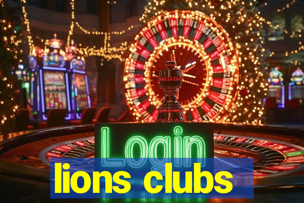 lions clubs