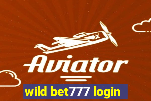 wild bet777 login