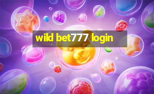 wild bet777 login