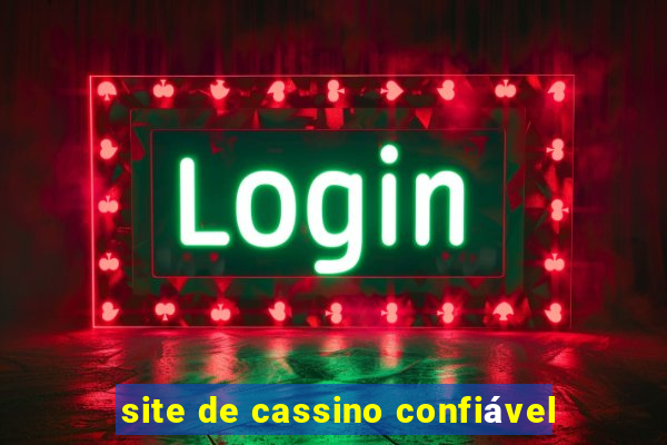 site de cassino confiável