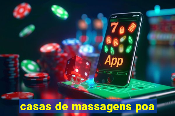 casas de massagens poa