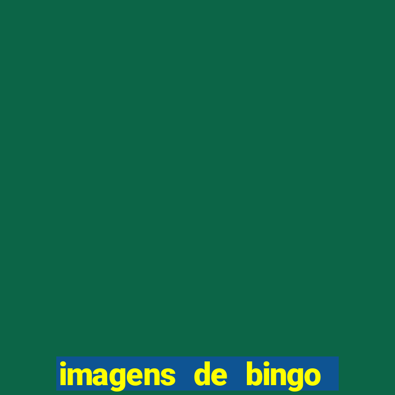 imagens de bingo para editar