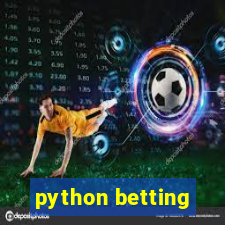 python betting