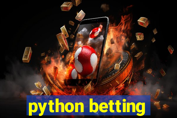 python betting