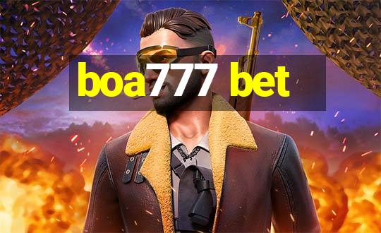 boa777 bet