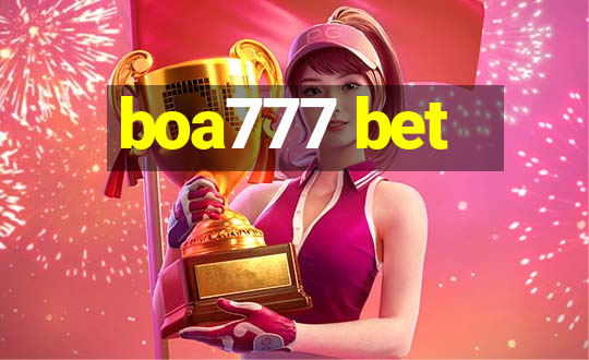 boa777 bet