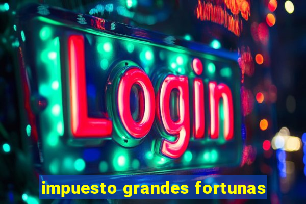 impuesto grandes fortunas