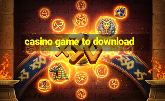 casino game to download