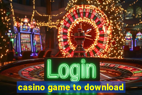 casino game to download