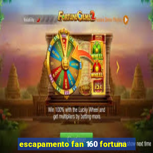 escapamento fan 160 fortuna