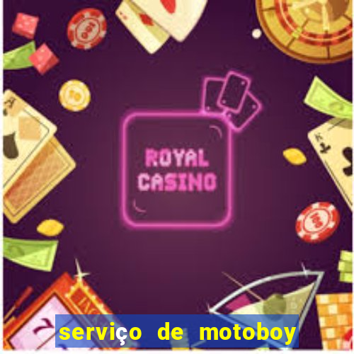 serviço de motoboy 24 horas