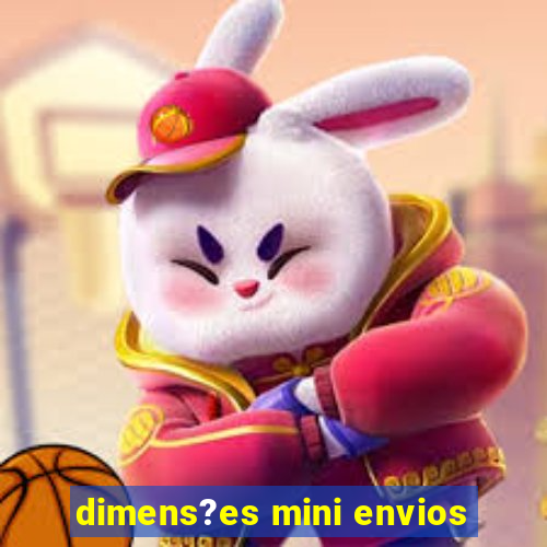 dimens?es mini envios