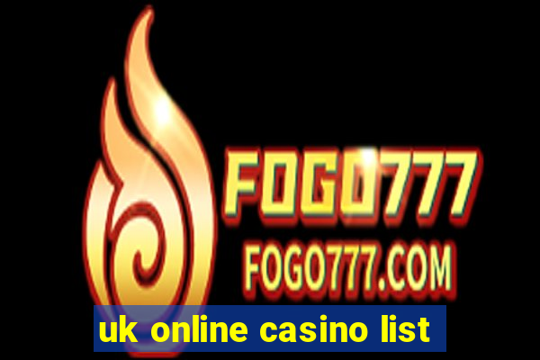 uk online casino list