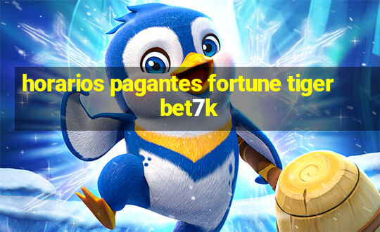 horarios pagantes fortune tiger bet7k