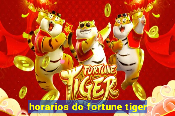 horarios do fortune tiger