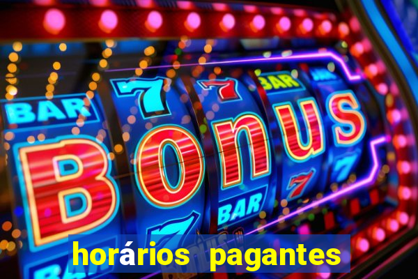 horários pagantes pg soft