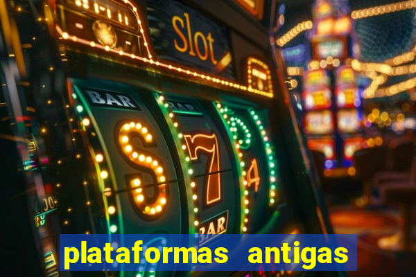 plataformas antigas de jogos