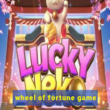 wheel of fortune game