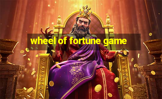 wheel of fortune game