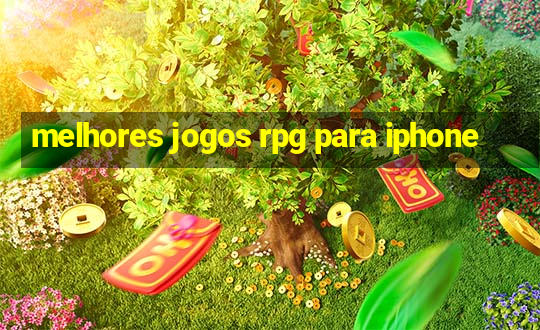 melhores jogos rpg para iphone