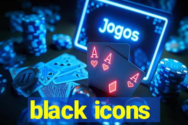 black icons